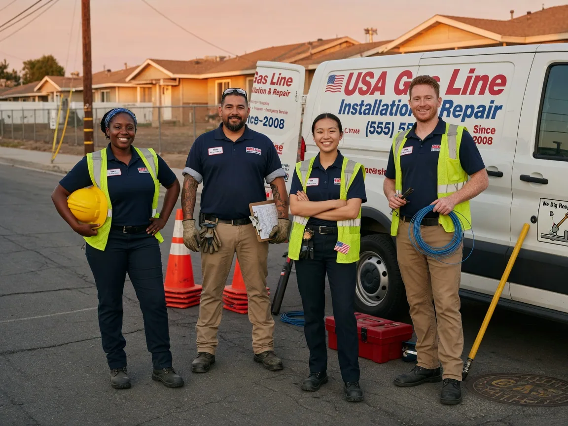 Gas Line Installation company in Lawn, PA